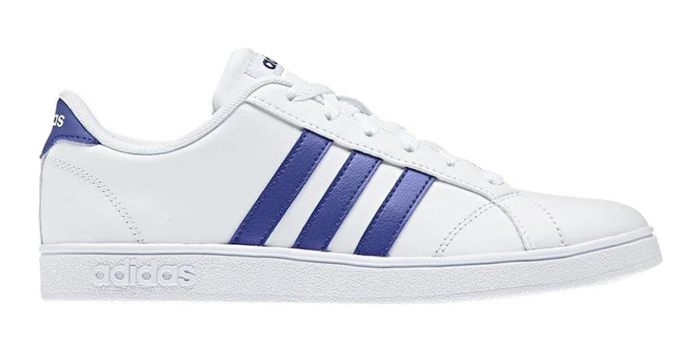 ADIDAS Tennis Donna art. BASELINE K (F36198) in ecopelle White Blue