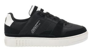 COLMAR Sneakers Uomo art. LOGAN GLOW 425 in pelle/tessuto Black/White