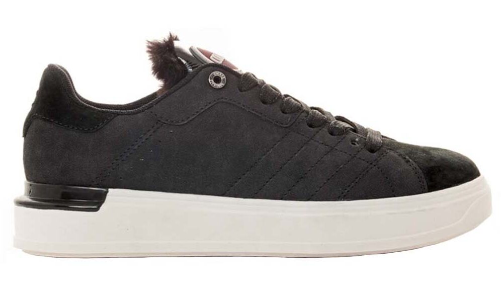 COLMAR Sneakers Donna art. CLAYTON FURY 131 in tessuto/suede Black