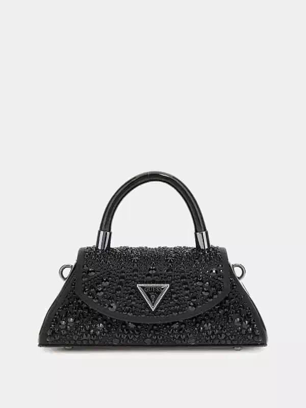 GUESS borsa a mano mini con cristalli Beauvoir art. HWXG9528780