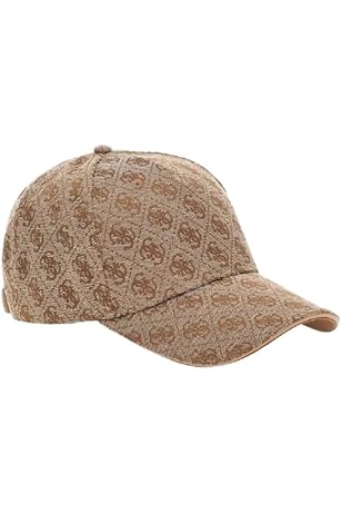GUESS cappello con visiera milano 4G logo beige art. AM936POL01