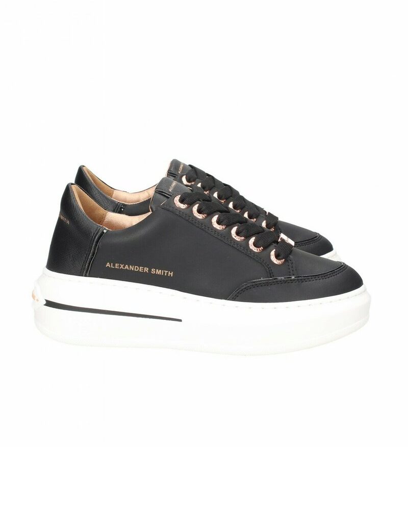 ALEXANDER SMITH Sneakers Donna art. Lancaster woman Black