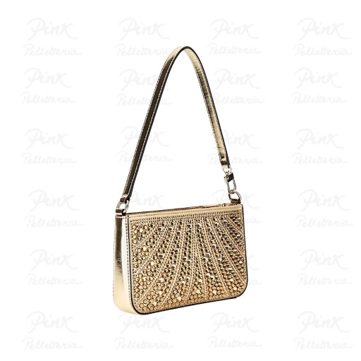 GUESS borsa a tracolla gold e silver  art.HWXY9528720