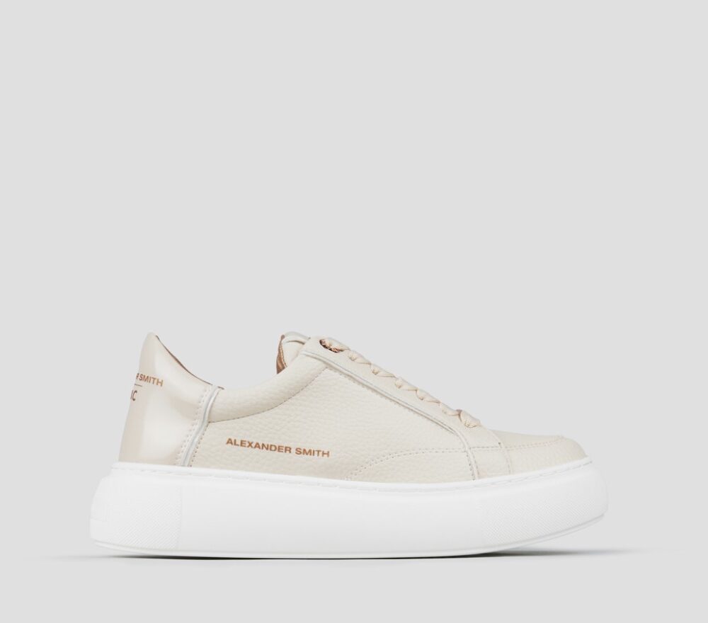 ALEXANDER SMITH Sneakers white beige eco-greenwich woman