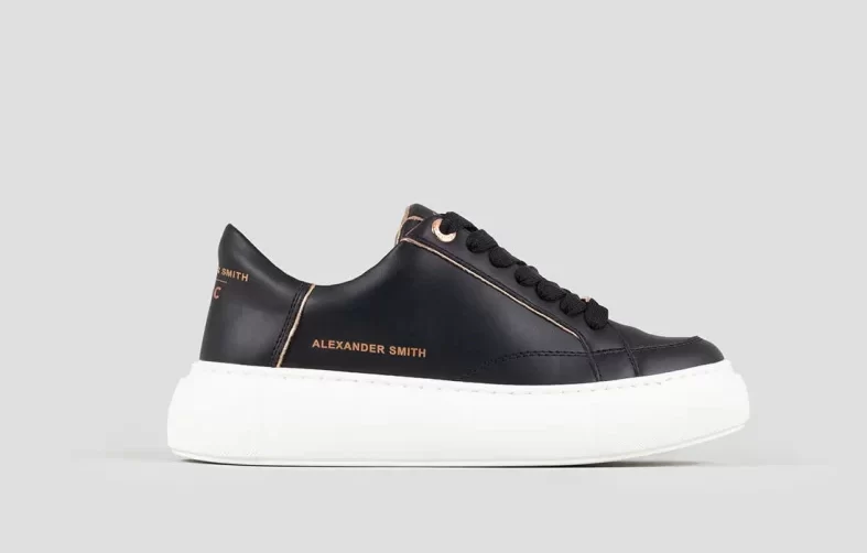 ALEXANDER SMITH Sneakers eco-greenwich woman black copper