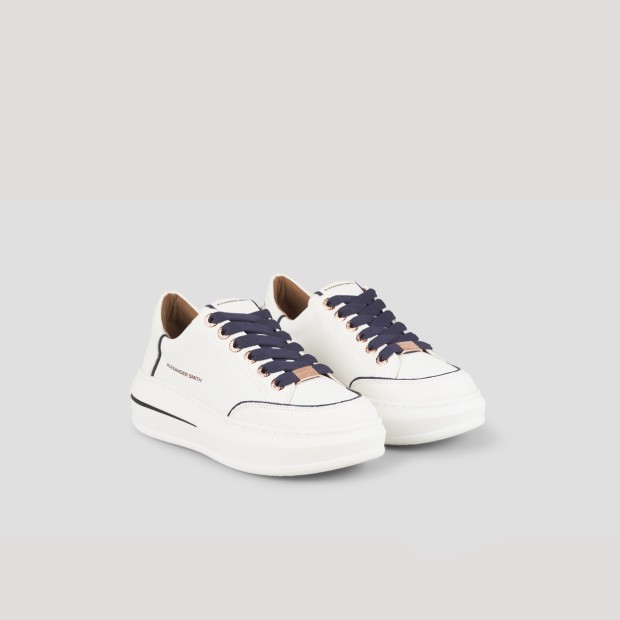 ALEXANDER-SMITH Sneakers Lancaster woman white blue