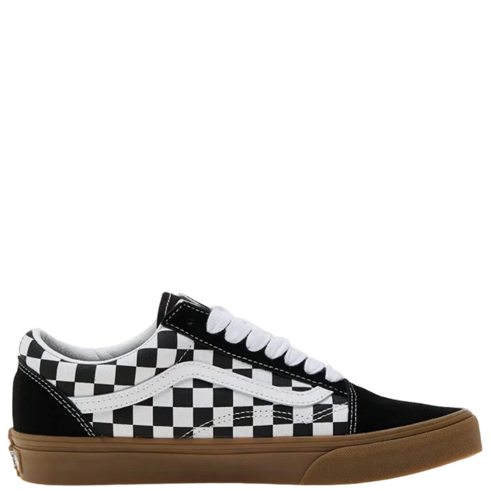 VANS Sneakers basse Uomo art. Old Skool (VN0A2Z42BM81) in tela Black/White