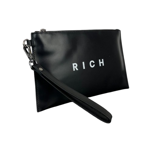 JONH RICHMOND pochette da uomo black art.JR-B183