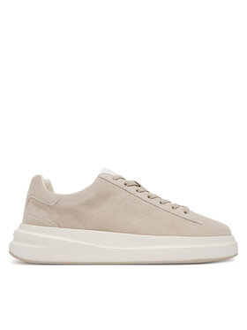GUESS sneaker in vera pelle da uomo beige art. FMTLBASUE12