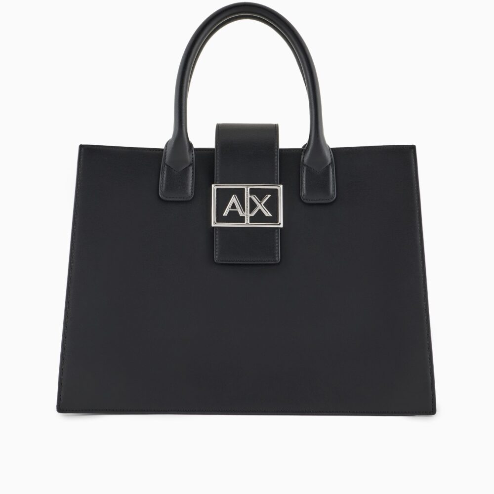 ARMANI EXCHANGE shopping bag black/white art.XW000305