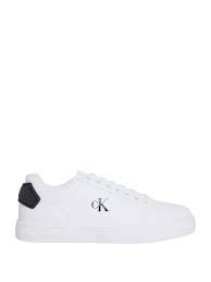 CALVIN KLEIN JEANS sneakers uomo total white