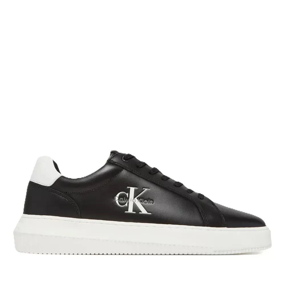 CALVIN KLEIN JEANS sneakers uomo black and white