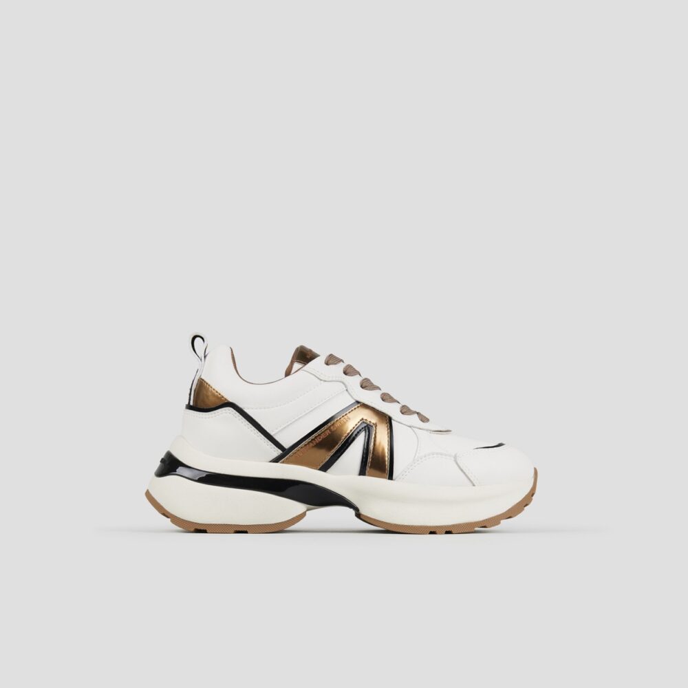 ALEXANDER SMITH Sneakers White-Bronze art. ASBCVIW1006WBZ