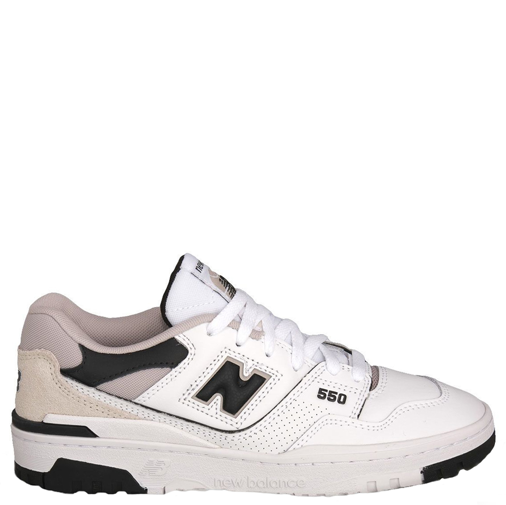 NEW BALANCE Sneakers Donna art. GSB550EI in pelle White/Black