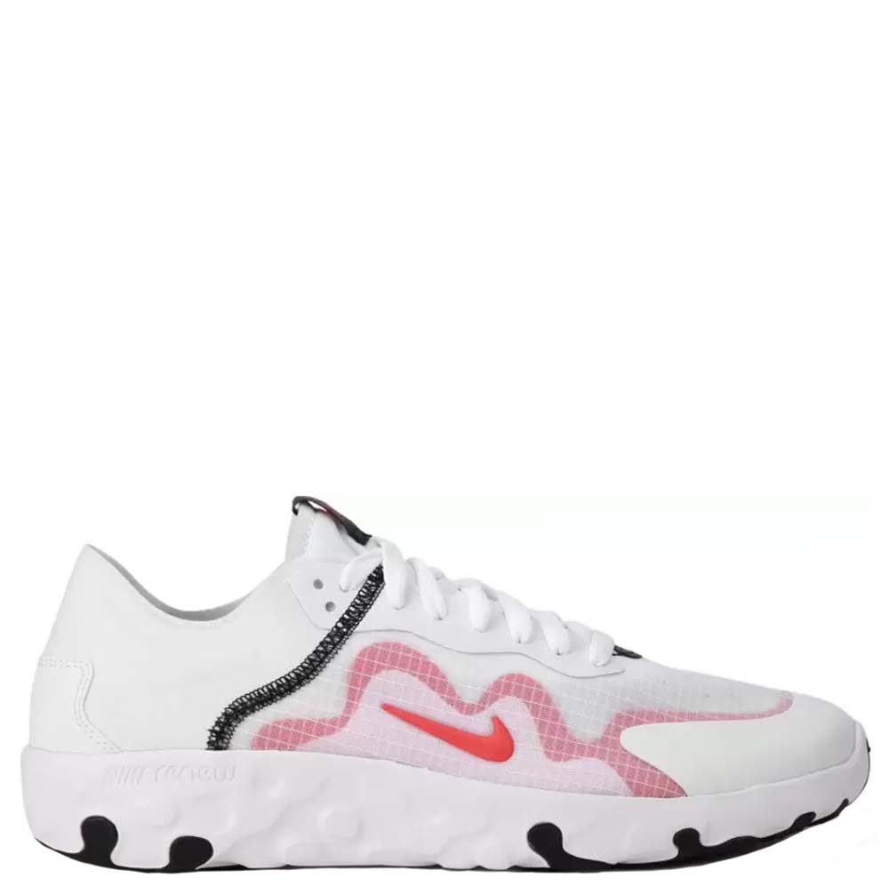 NIKE Sneakers Running Uomo art. NIKE RENEW LUCENT (BQ4235 103) in multimateriale White/Track Red Black