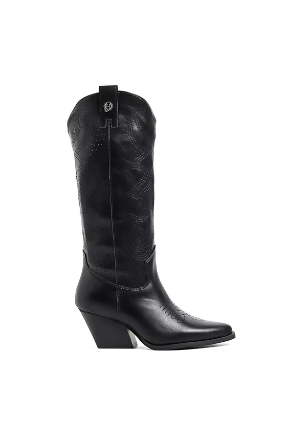 QUENN HELENA STIVALE TEXANO ART.X28-100 NERO