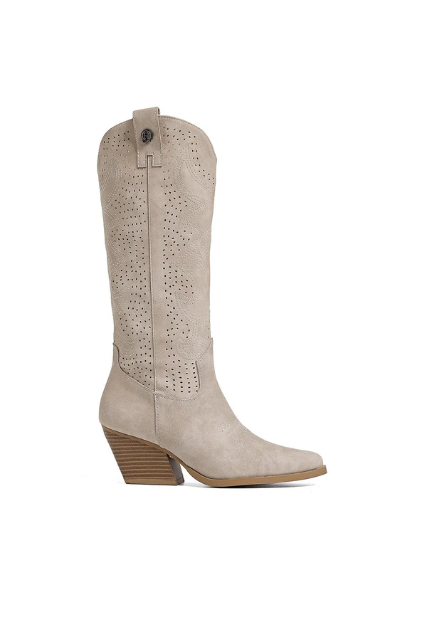 QUENN HELENA STIVALE TEXANO ART.X28-100 BEIGE