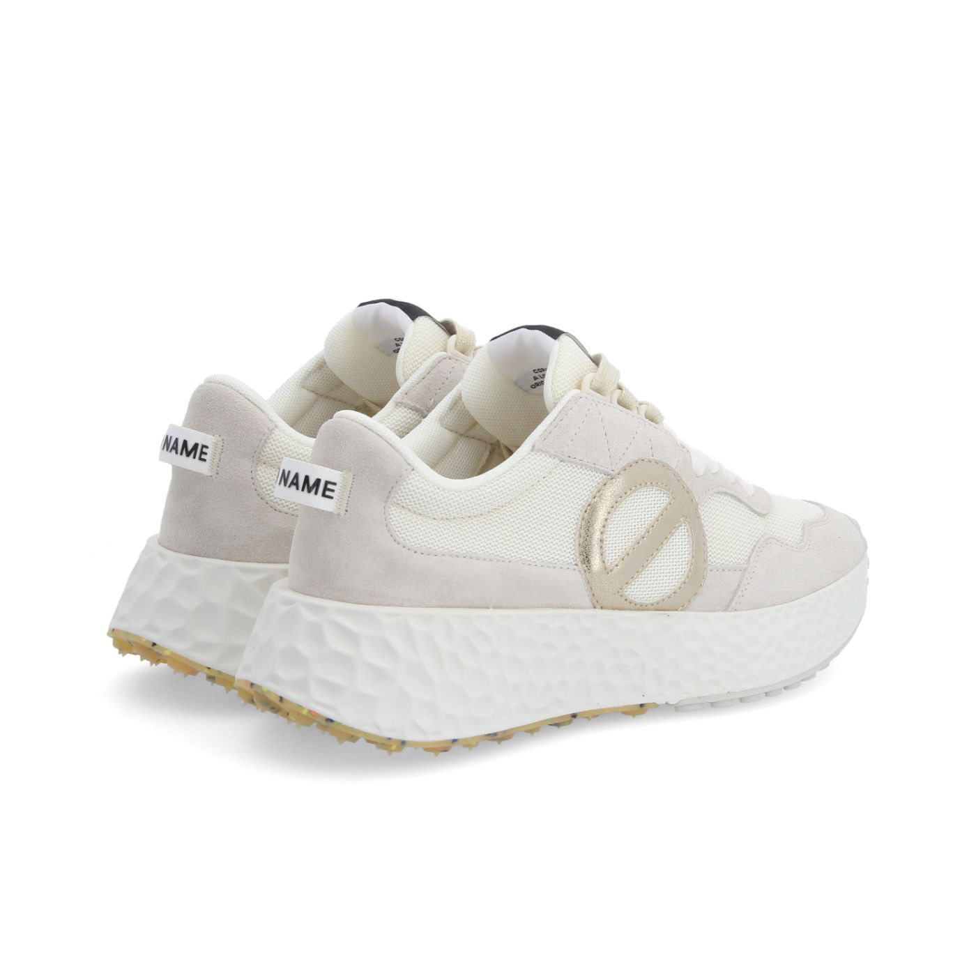 NO NAME SNEAKER ART.CARTER JOGGER BIANCO ORO - immagine 2