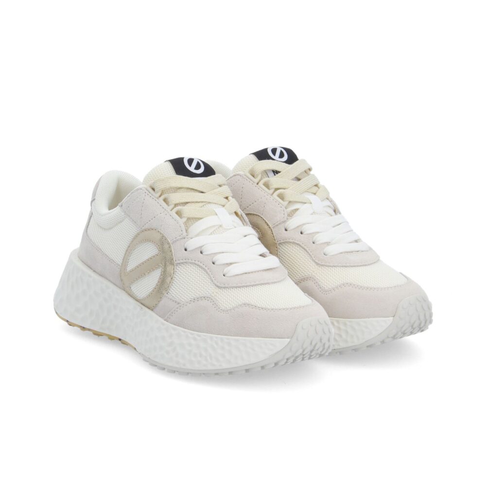 NO NAME SNEAKER ART.CARTER JOGGER BIANCO ORO