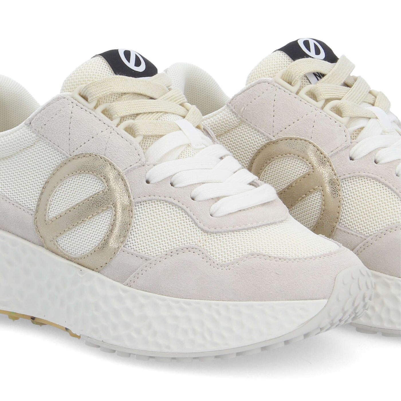 NO NAME SNEAKER ART.CARTER JOGGER BIANCO ORO - immagine 3