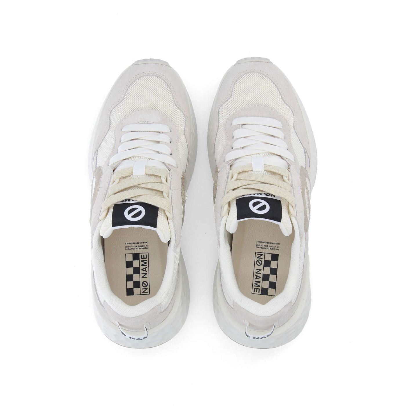 NO NAME SNEAKER ART.CARTER JOGGER BIANCO ORO - immagine 4