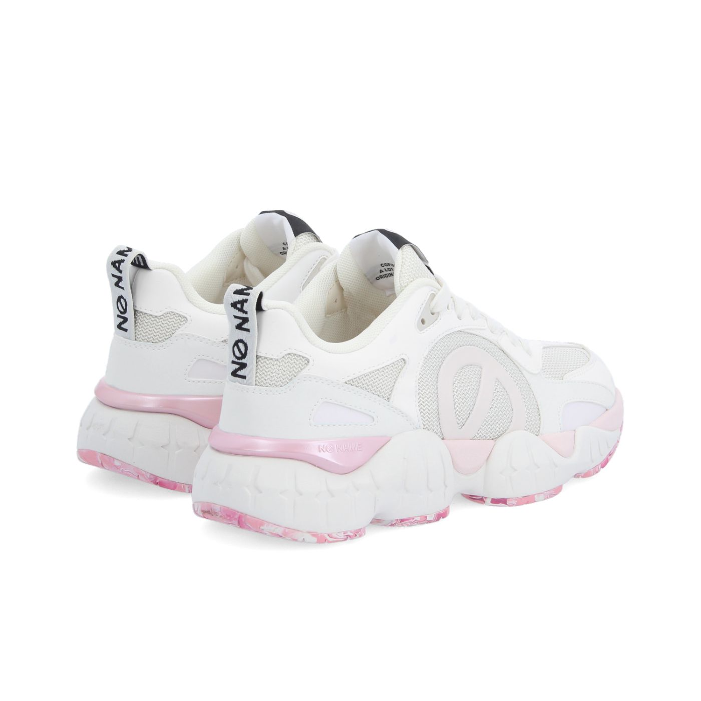 NO NAME SNEAKER ART.KRAZEE RUNNER BIANCO ROSA BLU -CAMBIA COLORE AL SOLE- - immagine 3