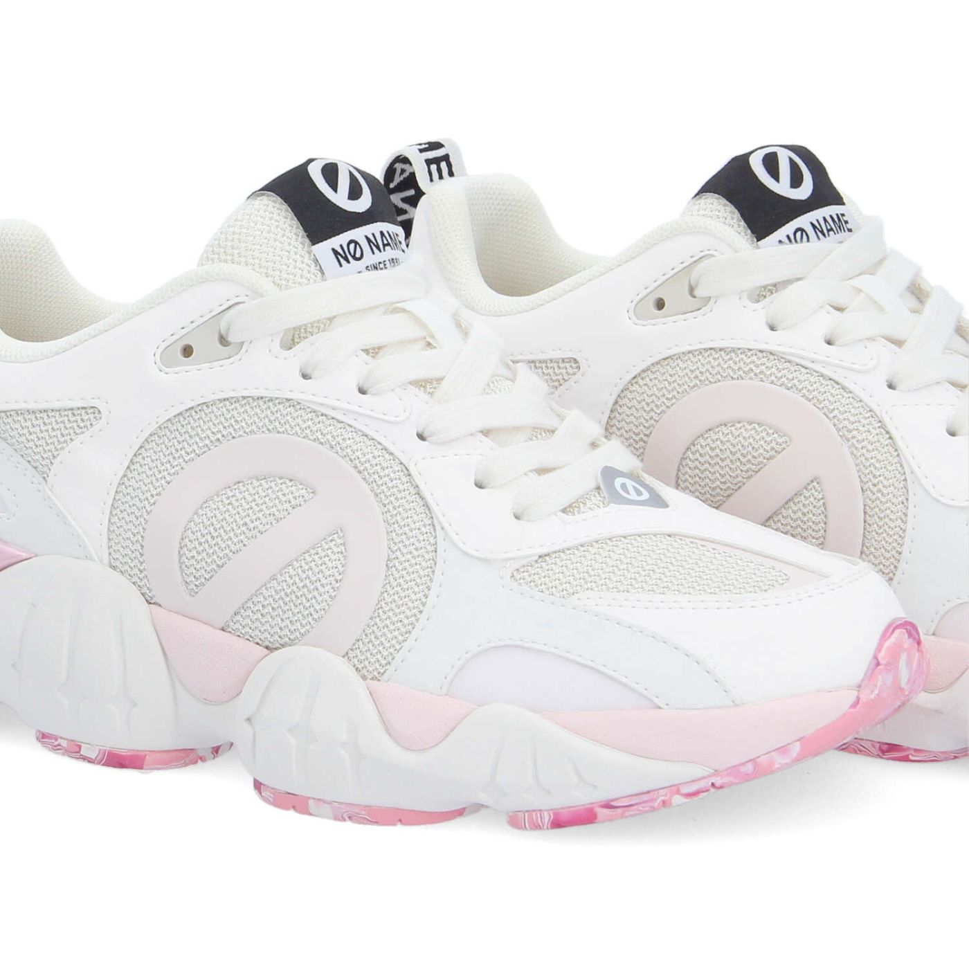 NO NAME SNEAKER ART.KRAZEE RUNNER BIANCO ROSA BLU -CAMBIA COLORE AL SOLE- - immagine 5