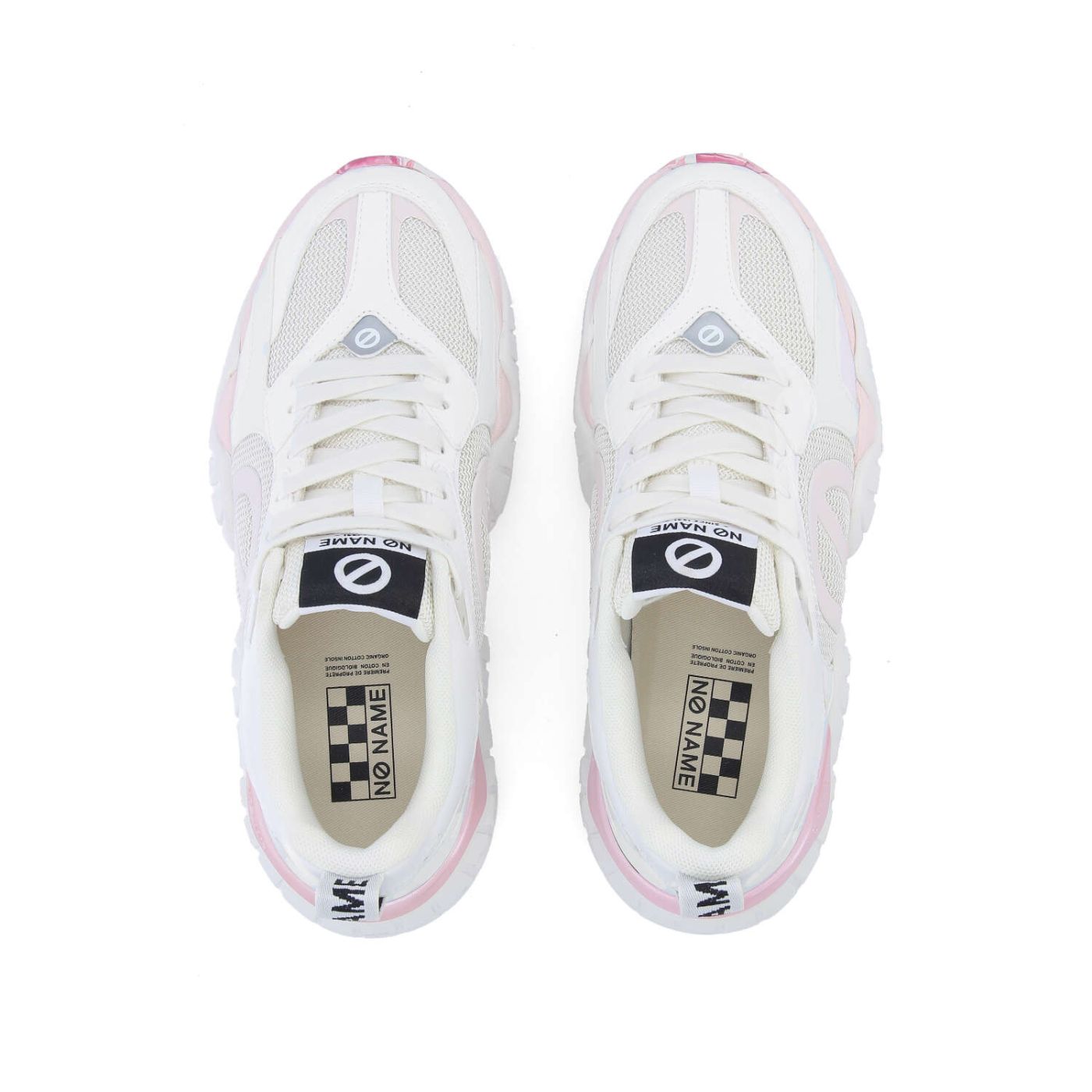 NO NAME SNEAKER ART.KRAZEE RUNNER BIANCO ROSA BLU -CAMBIA COLORE AL SOLE- - immagine 7