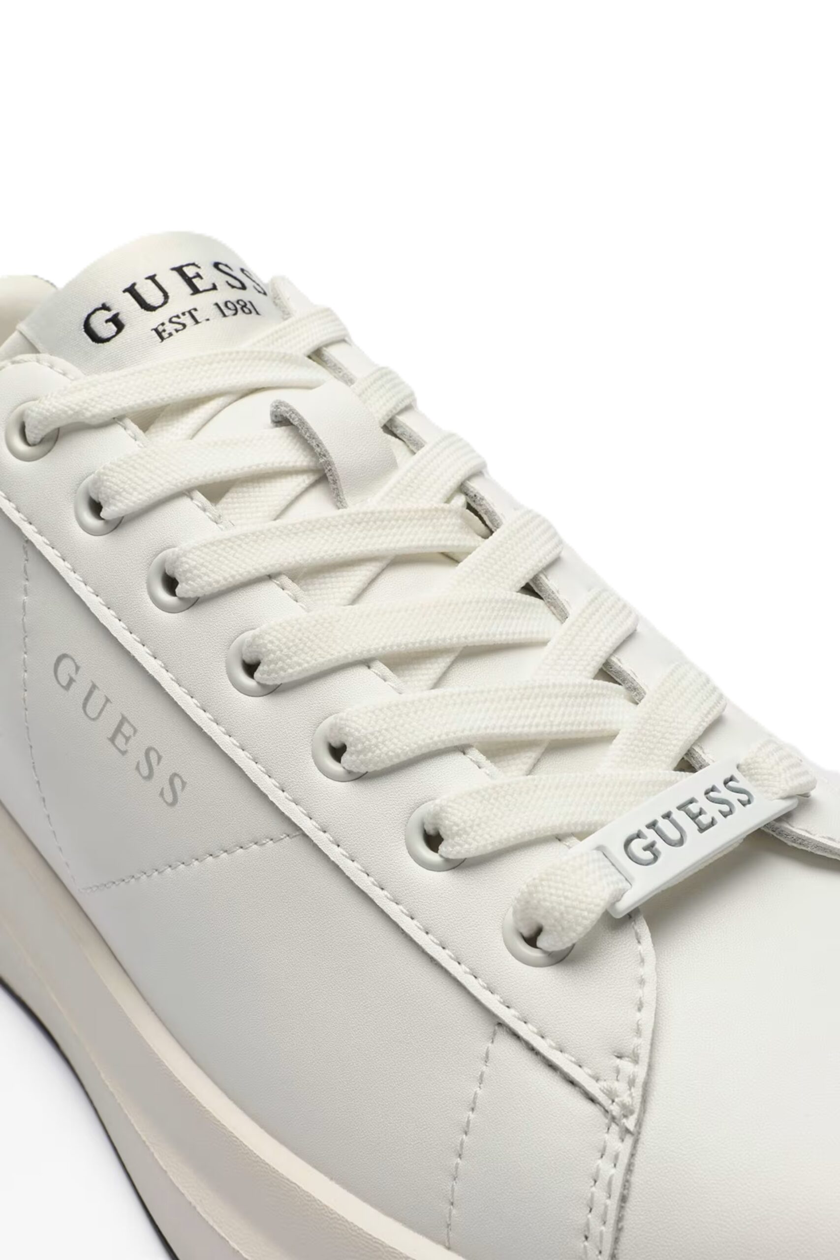 GUESS ART.FMFLBALEA12 WHITE BLACK - immagine 6