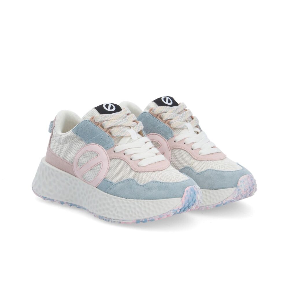 NO NAME SNEAKER ART.CARTER JOGGER BLU BIANCO ROSA
