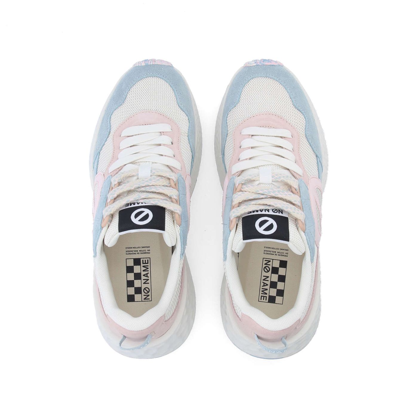 NO NAME SNEAKER ART.CARTER JOGGER BLU BIANCO ROSA - immagine 4