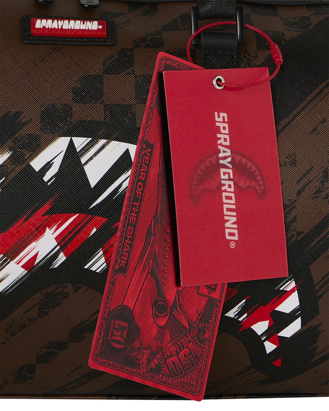 SPRAYGROUND BAULETTO ART.D8966NSZ MARRONE - immagine 8