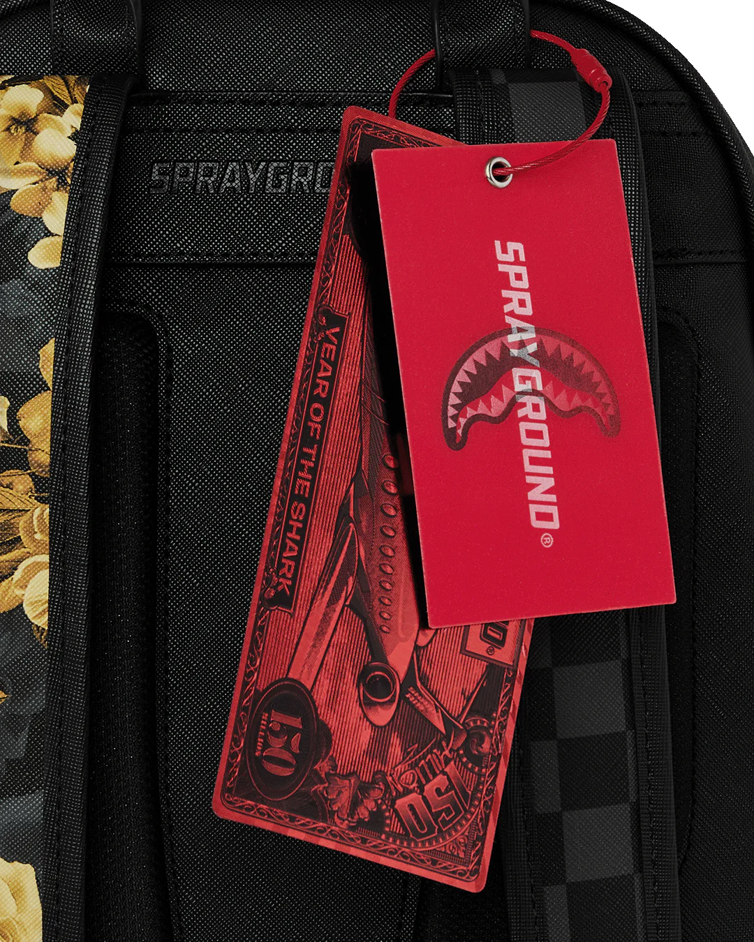 SPRAYGROUND ZAINO ART.B9003NSZ GOLD FIORI - immagine 6